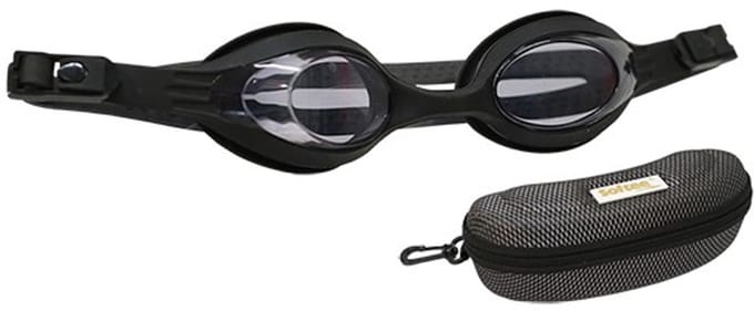 Swimming Goggle Softee Sumit Black SENIOR