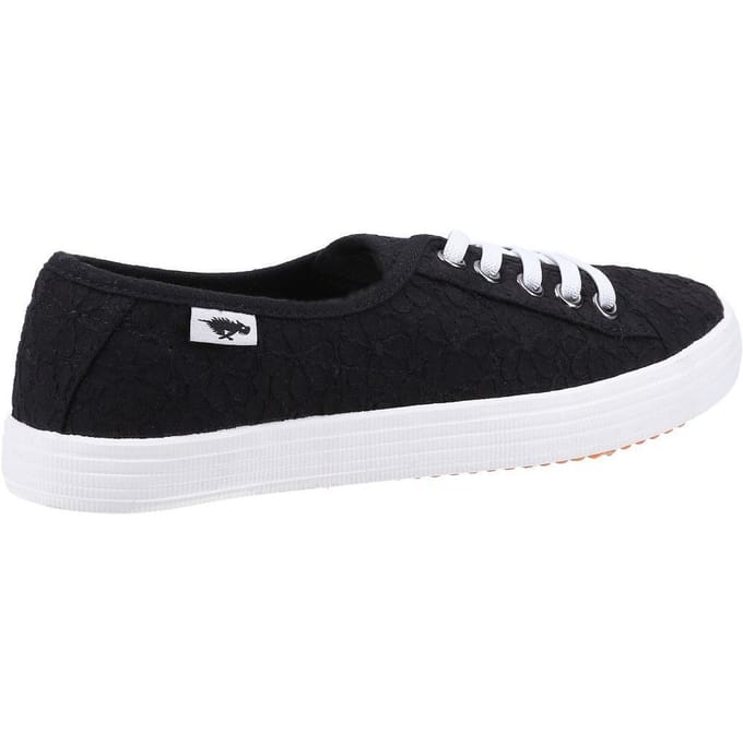 Rocket Dog Dames/dames Chow Chow Elsie Eyelets Pompen (Zwart)