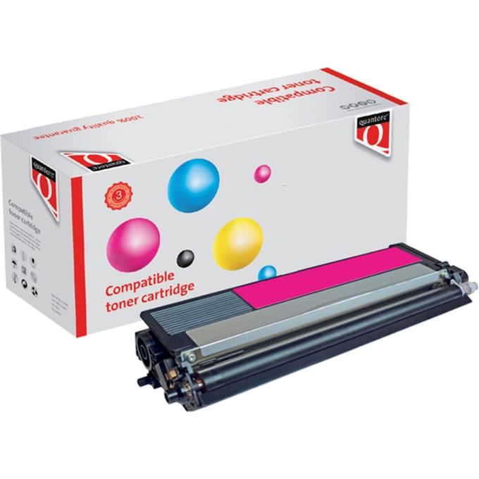 Toner Quantore alternatief tbv Brother TN-320M Rood