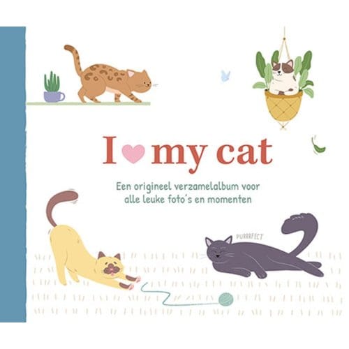 Deltas I love my cat album Invulboek