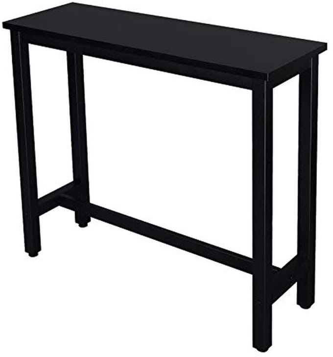 Zwarte Bartafel Ontbijttafel Eettafel Koffietafel voor Keuken