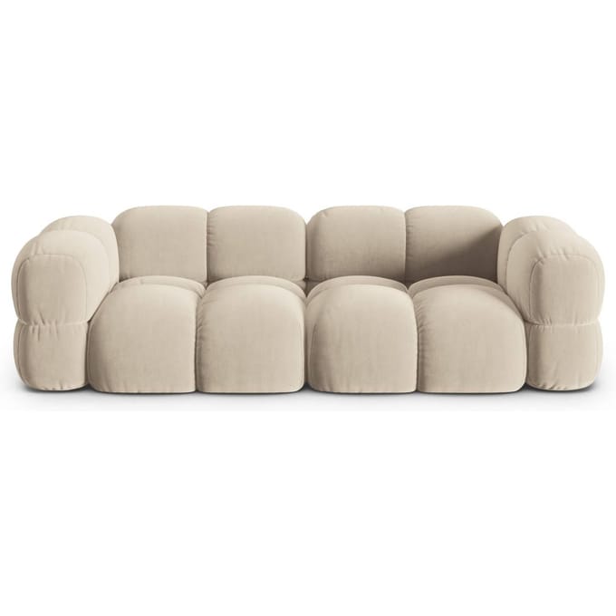 4-zitsbank Loretto velvet | Cosmopolitan Design