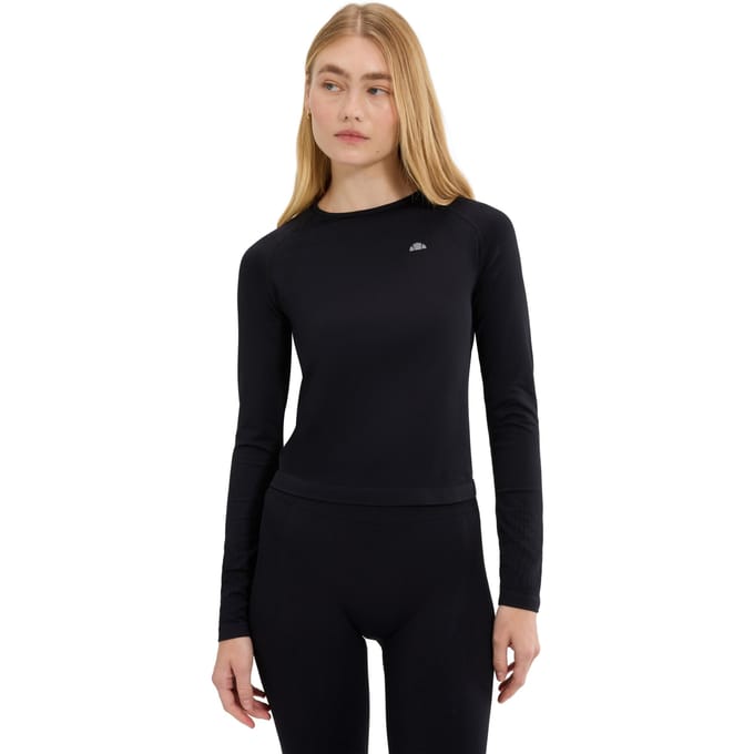 Ellesse Dames D'Irene Langdurig T-shirt (Zwart)