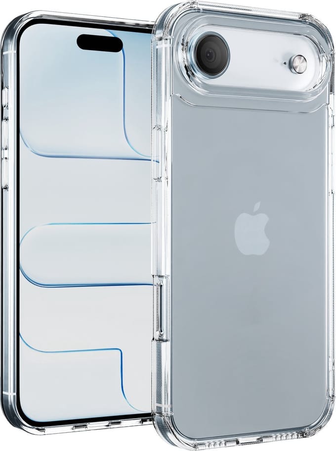 Mobile5 - Apple iPhone 17 Air - Transparant telefoonhoesje - Anti Shock - Schokbestendig