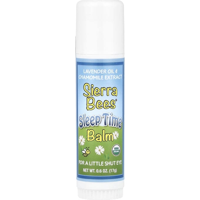 Sierra Bees, Baume pour le sommeil en bâton, lavande et camomille, 0,6 oz (17 grammes) white