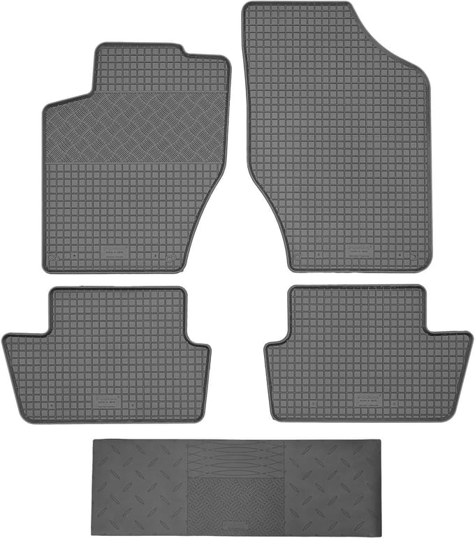 Max-Dywanik Rigum - Citroen DS4 - Dywaniki Rubber - 2011-2017 - Met Osłona