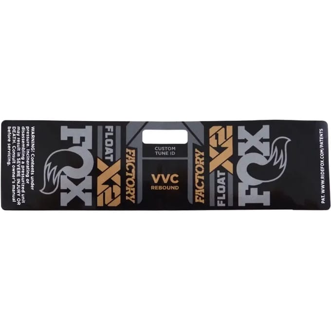 Stickers Fox Racing 2021 F-S Float X2 Resy