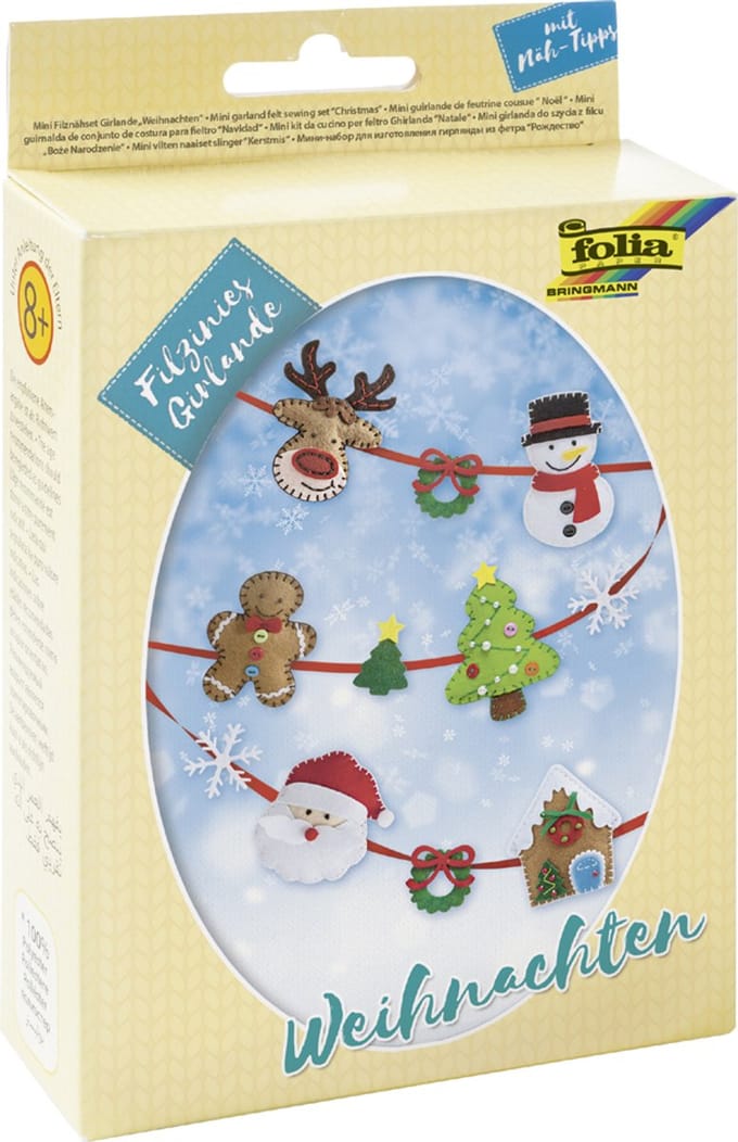 Viltnaaiset 'Viltelingen' kerstslinger