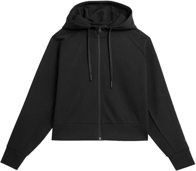 4F Dames Oversized Sweatshirt met Capuchon Zwart M