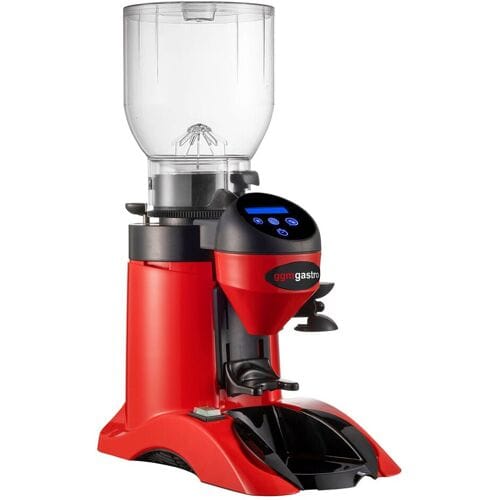 GGM Gastro Kaffeemühle - 2kg - 63dB - Mit automatischer Dosierung - Rot Rood