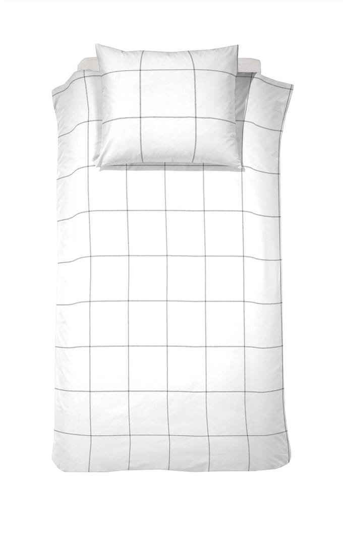 Cinderella - Robyn - Dekbedovertrek - Satijn - 140x200/220 cm - Wit + 1 kussensloop 60x70