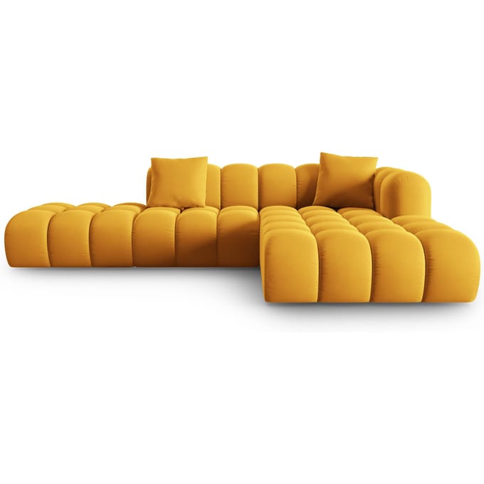 5-zitshoekbank Halley velvet rechts | Windsor & Co