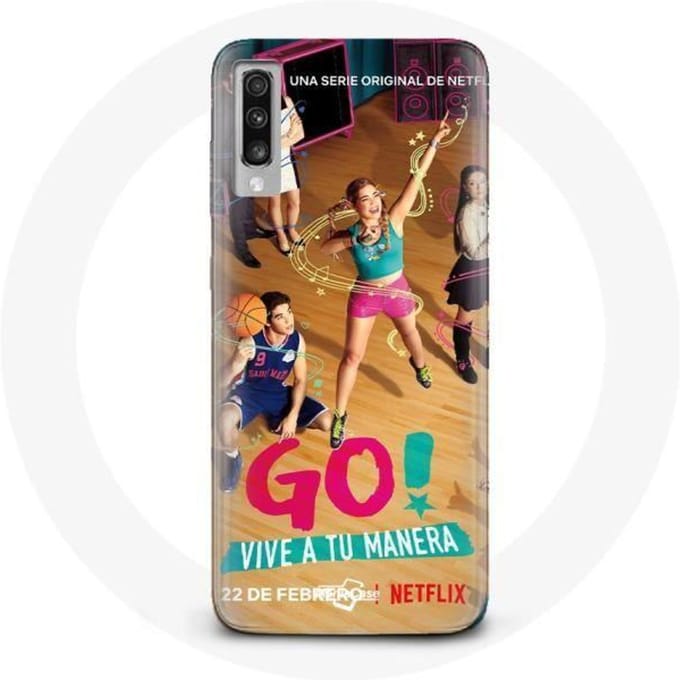 Case voor Samsung Galaxy A70 Volg je dromen Lupe Mia en Álvaro Go! Leef op jouw manier