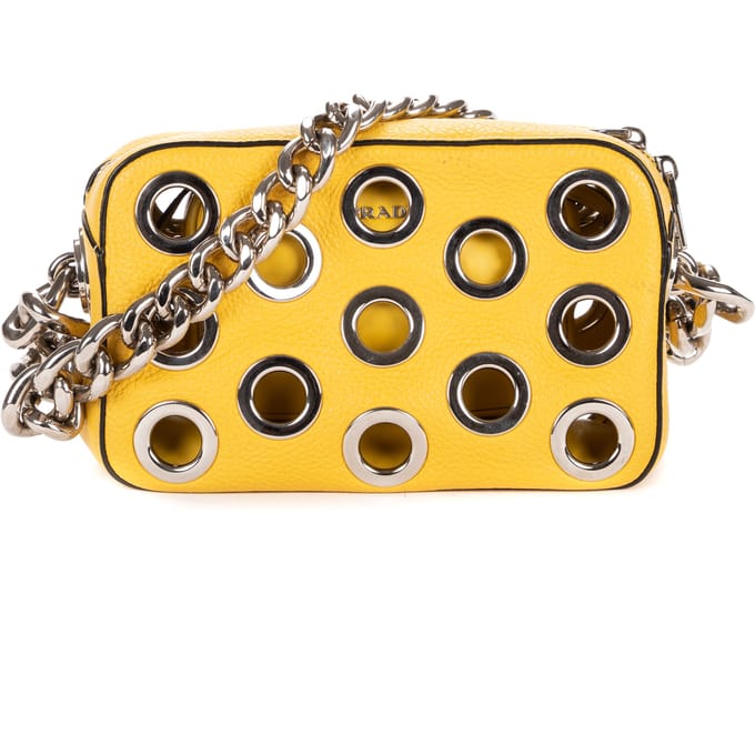 Grommet Bauletto Chain Bag   schoudertas