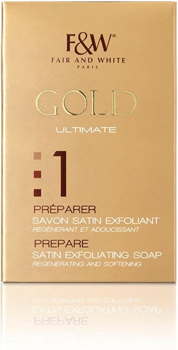 Fair And White Gold Ultimate Prepare Exfoiliating Argan soap 200 gr