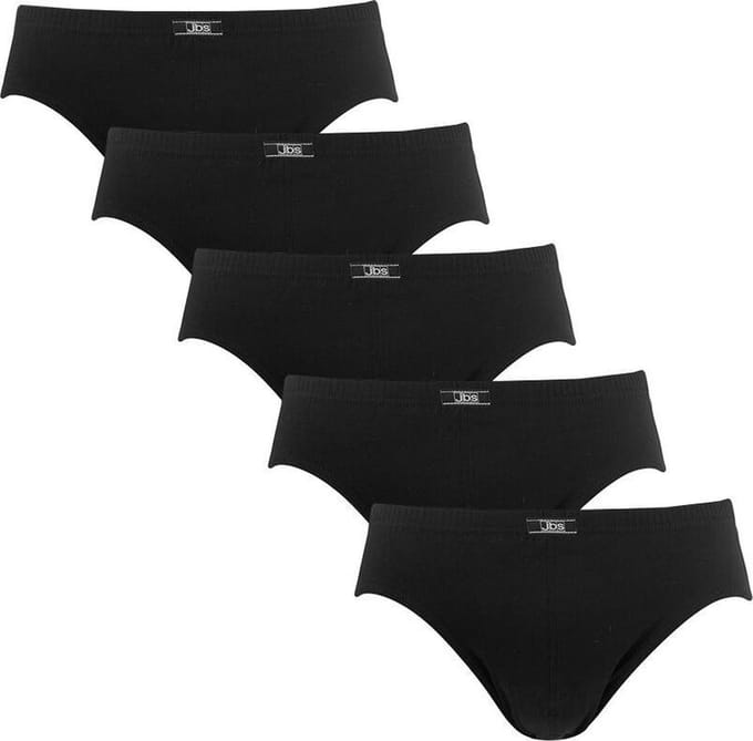 JBS 5P herenslips zwart