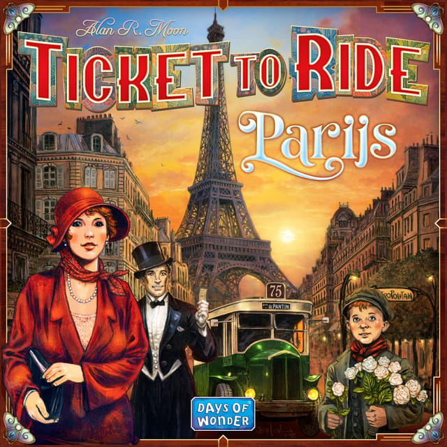 Ticket To Ride Paris Bord- & kaartspellen Bordspellen