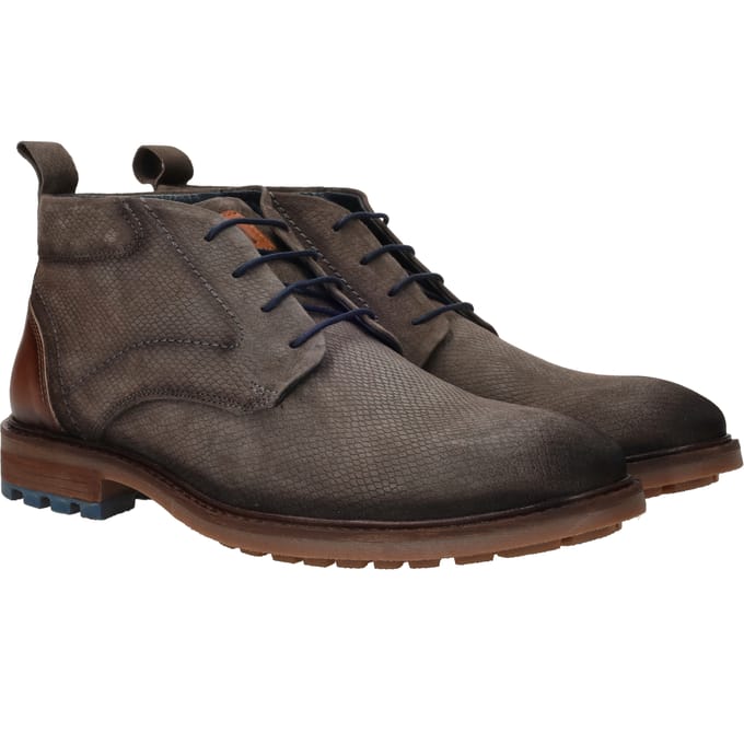 LOFF 1881 Veterschoenen - Heren - Grijs - Maat:45