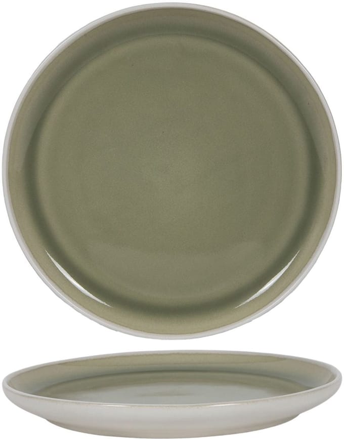 Cookinglife Dinerborden Mos Groen ø 27 cm - 6 Stuks