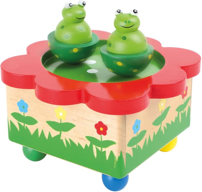Small Foot - Houten Muziekdoos Kikker