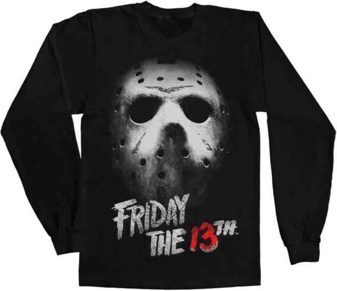Friday The 13th Longsleeve shirt -L- Friday The 13th Zwart