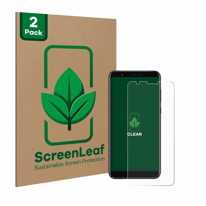 2 Stuks Screenprotector voor Huawei P smart 2018 - Hoogwaardige Beschermfolie transparant
