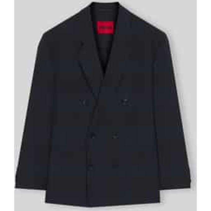 relaxed fit colbert van pure wol