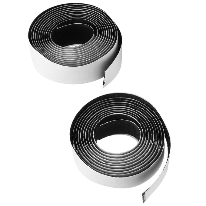 Dubbelzijdige plakband zelfklevende klittenband DIY-accessoires voor raam gray