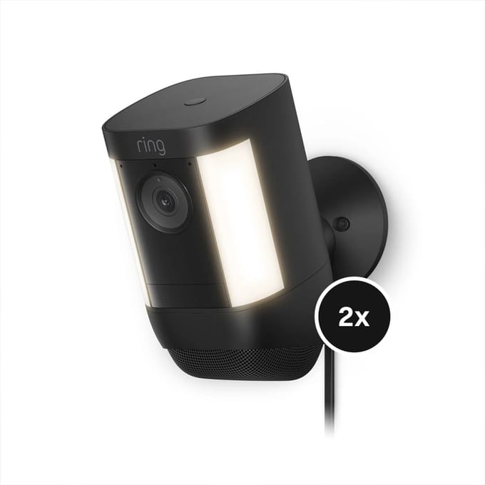 ring Spotlight Cam Pro - Plug-In - White 8SC1S9-WEU2 IP Bewakingscamera WiFi 1920 x 1080 Pixel