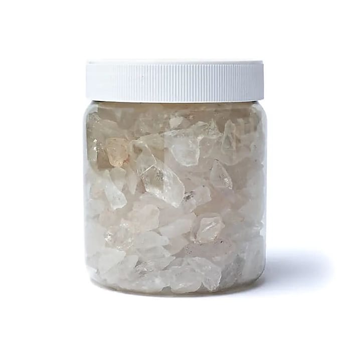 Bergkristal chips in pot 700 gram