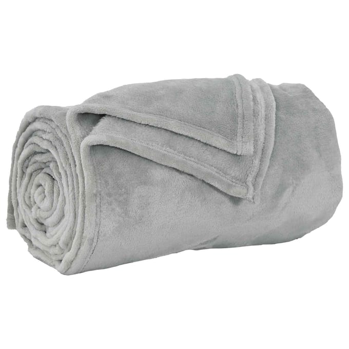 vidaXL - plaid - Grijs - 200 - x - 150 - cm - 0,78 - kg - Fleece