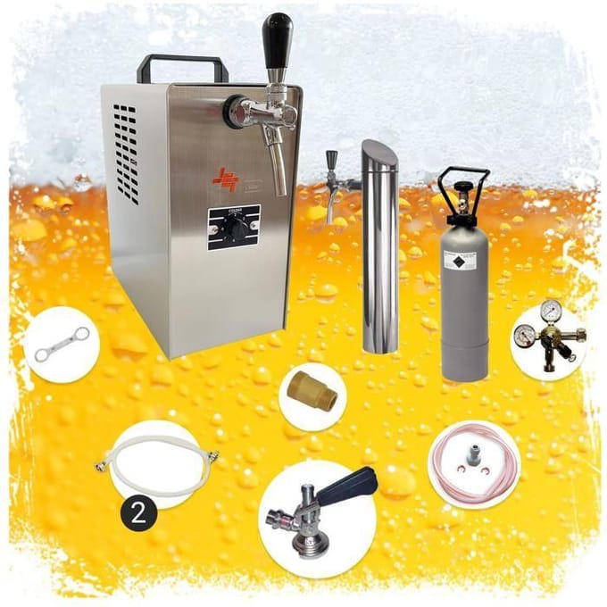 Système Tireuse Bière JET 30 Sous-Comptoir Kit Complet 35 L/h Refroidisseur Sec Köpi