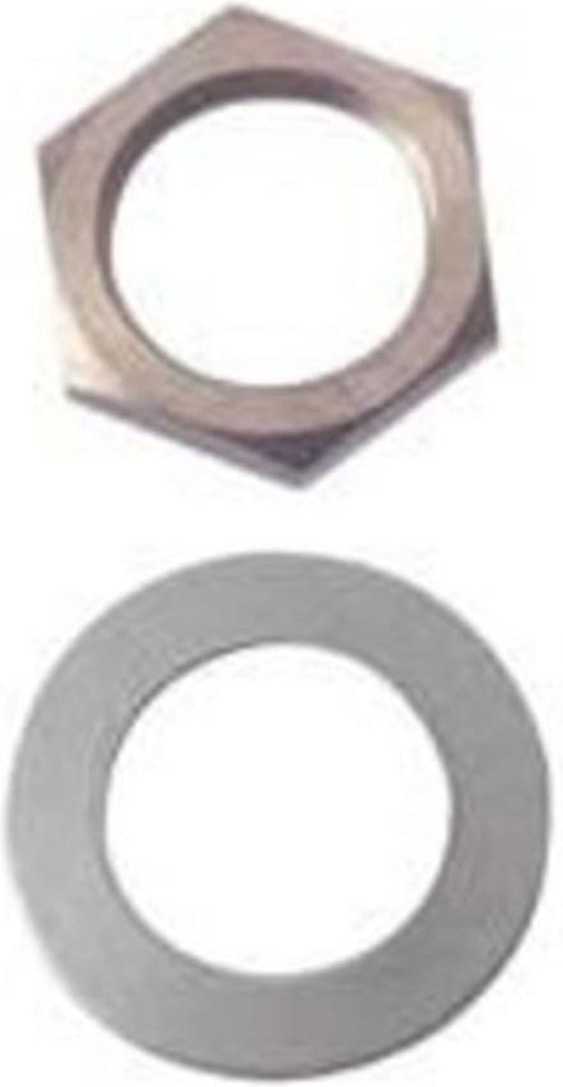 Borgmoer, Zeskantmoer 5/8" met kraanring