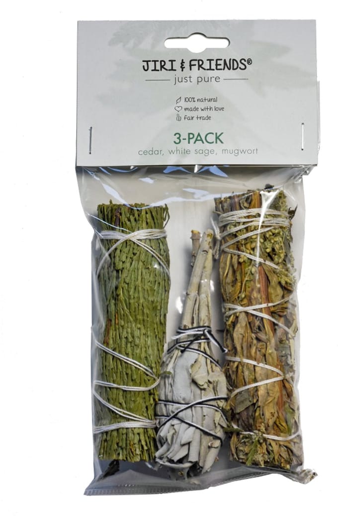 Volatile Smugde 3 pack witte salie ceder & mugwort 1 Stuks