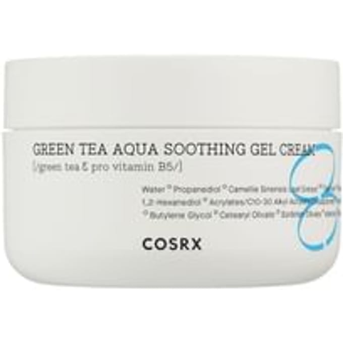 COSRX Green Tea Aqua Soothing Gel Cream 50ml AUTHENTIEKE WINKEL white