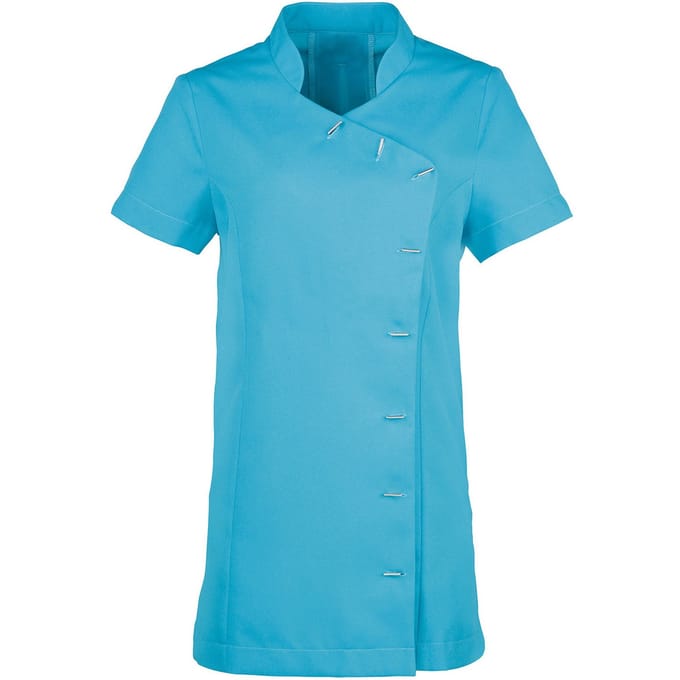 Premier Dames/Dames Orchidee tuniek met korte mouwen (Turquoise)