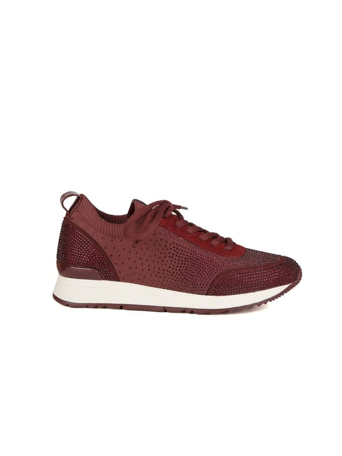 Jenkins Crystal Embellished Stretch Knit Trainer