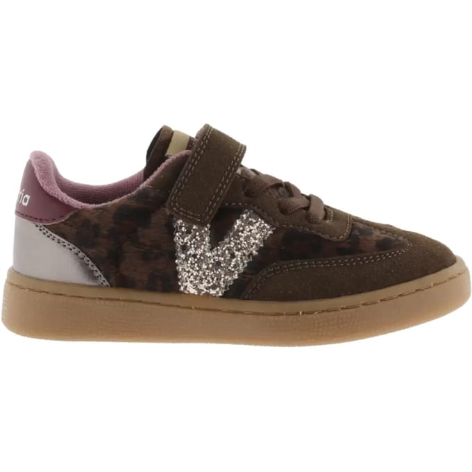 Kindertrainers Victoria Oslo Tira & Elastico Animal Print