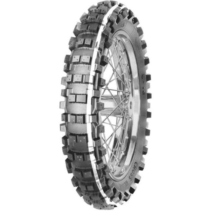 Mitas C16 Winter Friction ( 100/100-18 TT 59M Achterwiel, weiss )