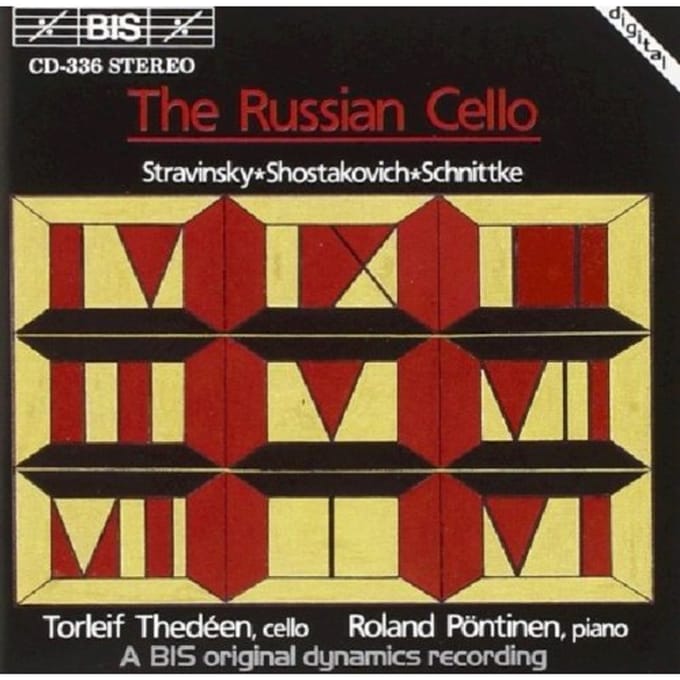Torleif Thedéen & Roland Pöntinen - The Russian Cello (CD)
