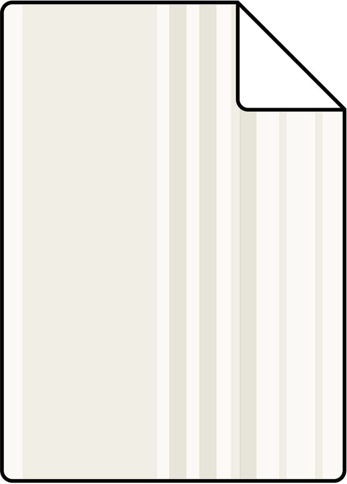 Proefstaal Origin Wallcoverings behang strepen wit - 26,5 x 21 cm - 346223-S
