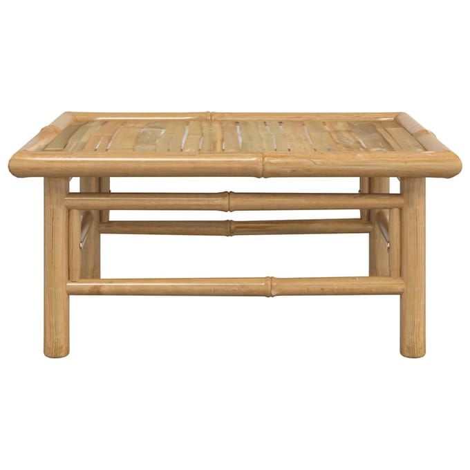 vidaXL - Tuintafel - 65x55x30 - cm - bamboe