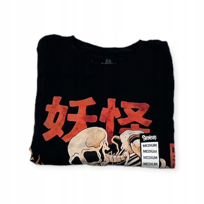 Koszulka T-shirt męski okrągły dekolt SPENCER'S Threadless M gray