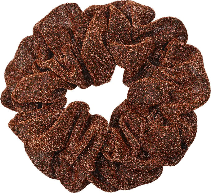 Clayre & Eef Haarelastiek Ø 10 cm Bruin Synthetisch