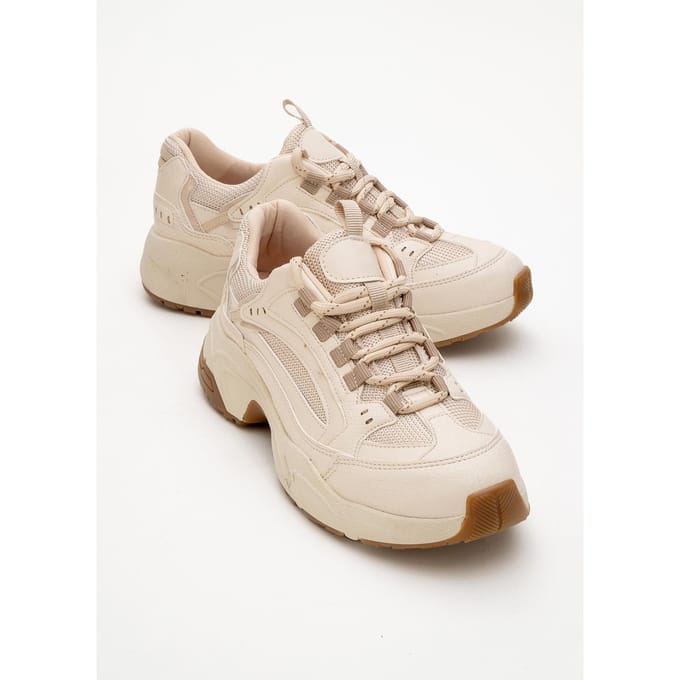 Bambi Bedrukte Mesh Sneakers Dames