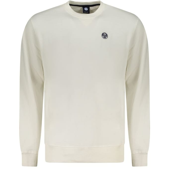 North Sails Bianco Katoenen Heren Sweatshirt