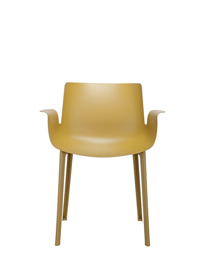 Kartell - Piuma stoel - mosterd - geel