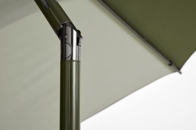 HAY Terrazza parasol - HAYTerrazzaOffwhiteochre - Ø300 x H170-235 cm