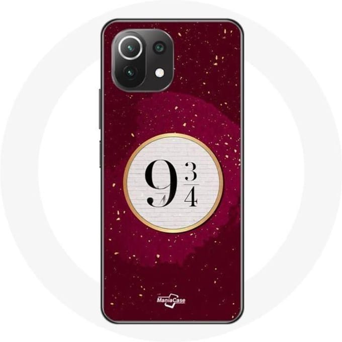 Coque - Harry Potter - Mi 11 Lite - Rouge - Souple - Voie 9 3 4