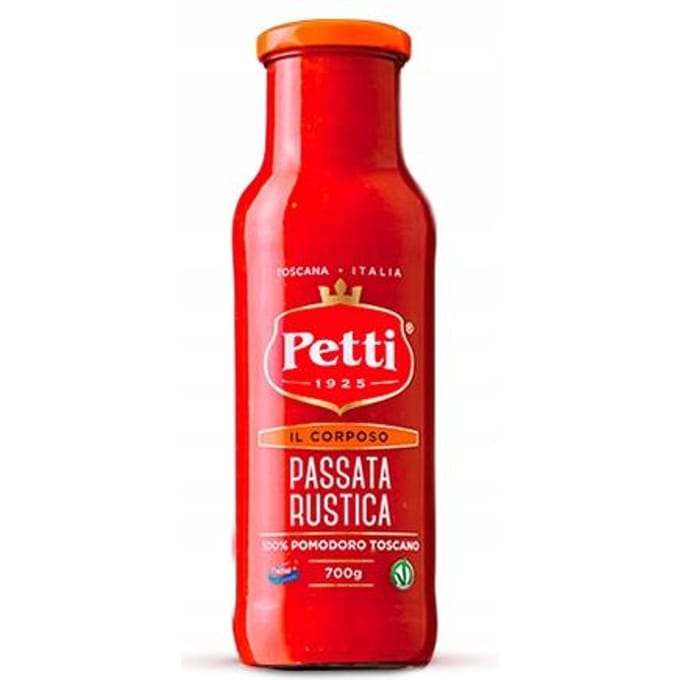 Passata de tomates Petti rustica 700g Italienne